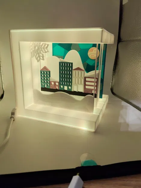 Đèn mùa đông – phong cảnh tùy biến - Image 5