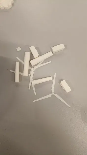 Mô hình tua-bin gió dùng motor N20 - Image 5