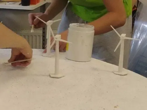 Mô hình tua-bin gió dùng motor N20 - Image 9