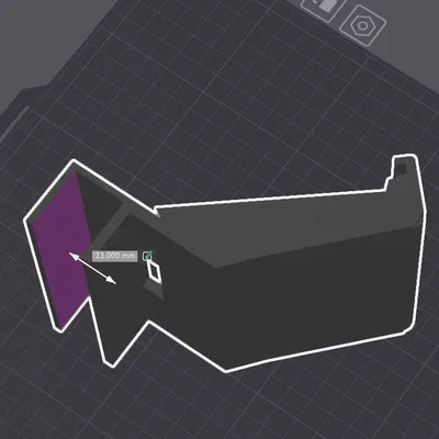 Giá gắn bàn Stream Deck 23mm có đi dây gọn (Cable managed)