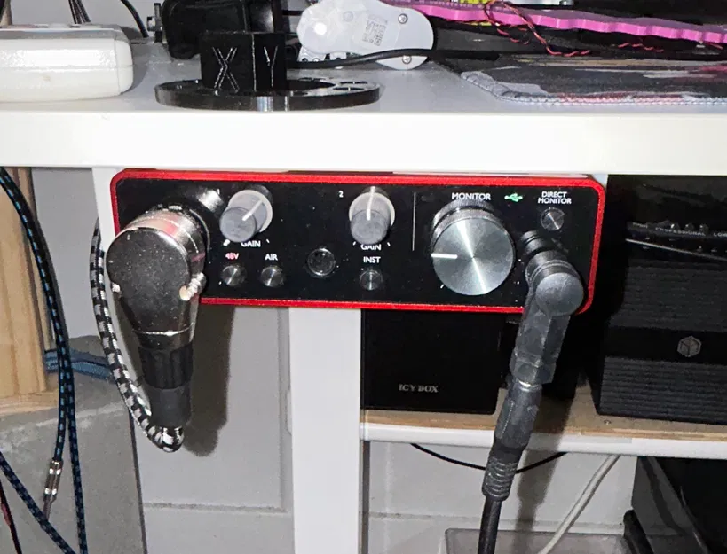 Gá gắn dưới bàn cho Focusrite Scarlett Solo - Image 2