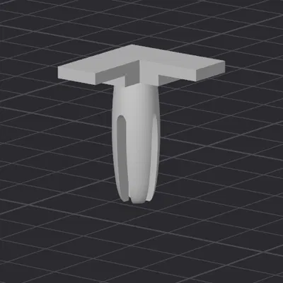 Chốt Góc Tổ Ong Giường Laser cho Lasercut (Laser Bed Honeycomb Corner Pins)