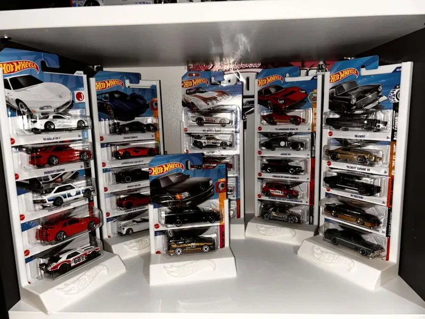 Kệ trưng bày HotWheels (HotWheels display stand) - Image 1