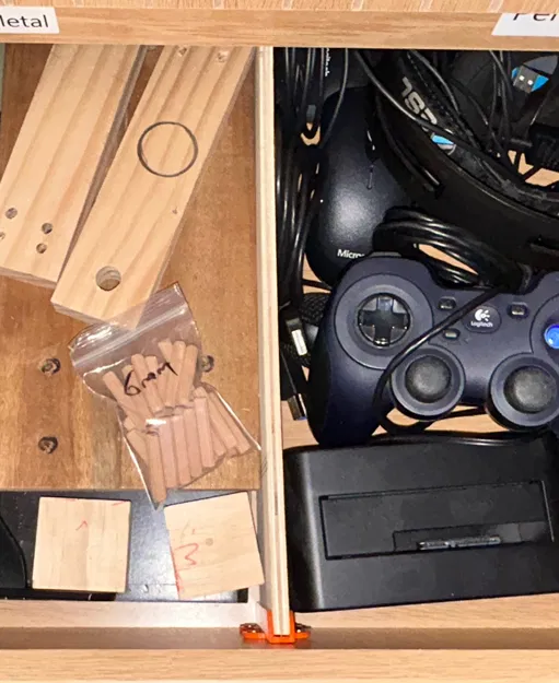 Giá đỡ chia ngăn kéo (Drawer Divider Bracket) - Image 2