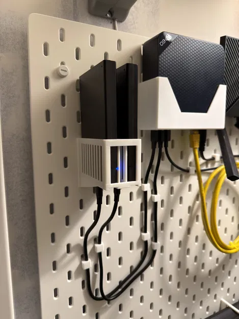 Ngàm gắn Ikea Skadis cho 2 ổ 2.5" dạng enclosure (HDD/SSD) - Image 3