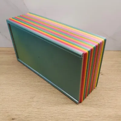 Nắp hộp khăn giấy – cạnh bo tròn