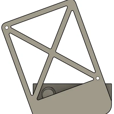 Đế Thrustmaster TWCS Throttle - Góc 20°