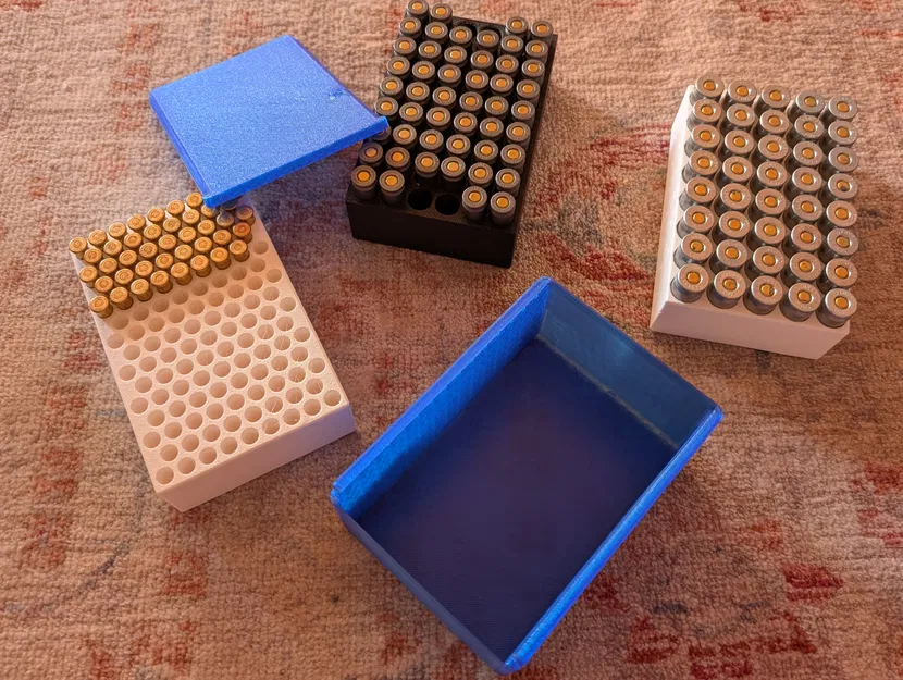 Khay Lưu Trữ Đạn Nhiều Cỡ cho Harbor Freight STOREHOUSE 20-Bin (22LR/45ACP/9MM) - Image 1