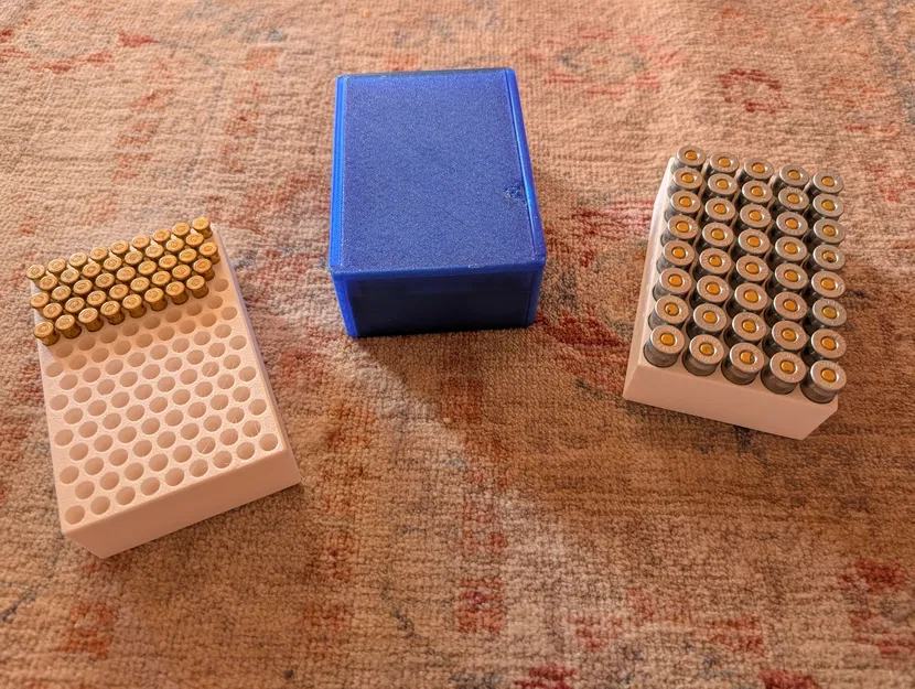 Khay Lưu Trữ Đạn Nhiều Cỡ cho Harbor Freight STOREHOUSE 20-Bin (22LR/45ACP/9MM) - Image 4