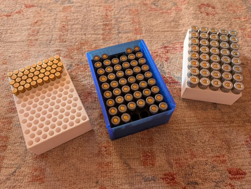 Khay Lưu Trữ Đạn Nhiều Cỡ cho Harbor Freight STOREHOUSE 20-Bin (22LR/45ACP/9MM) - Image 5