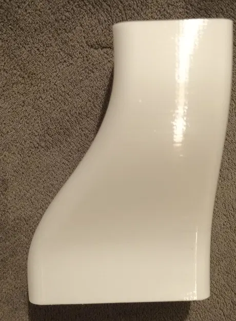 Ống gió co góc Angled Twist Fan Duct 110x55mm - Image 4