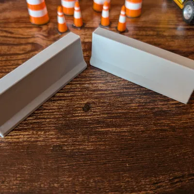 Jersey Barrier (K-Rail) Tỉ lệ 1:32