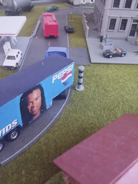 Blitzer H0/ HO/ 1:87 – Mô hình camera bắn tốc độ hiện đại - Image 4