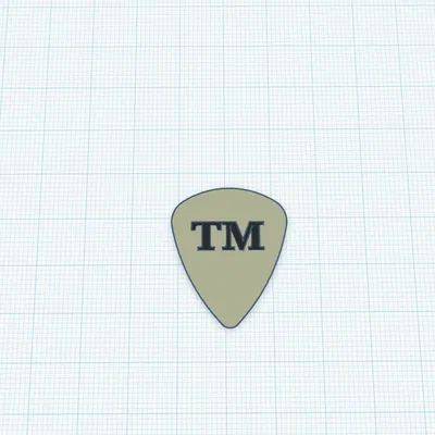 TM Guitar Pick V0.1 – Miếng gảy đàn guitar