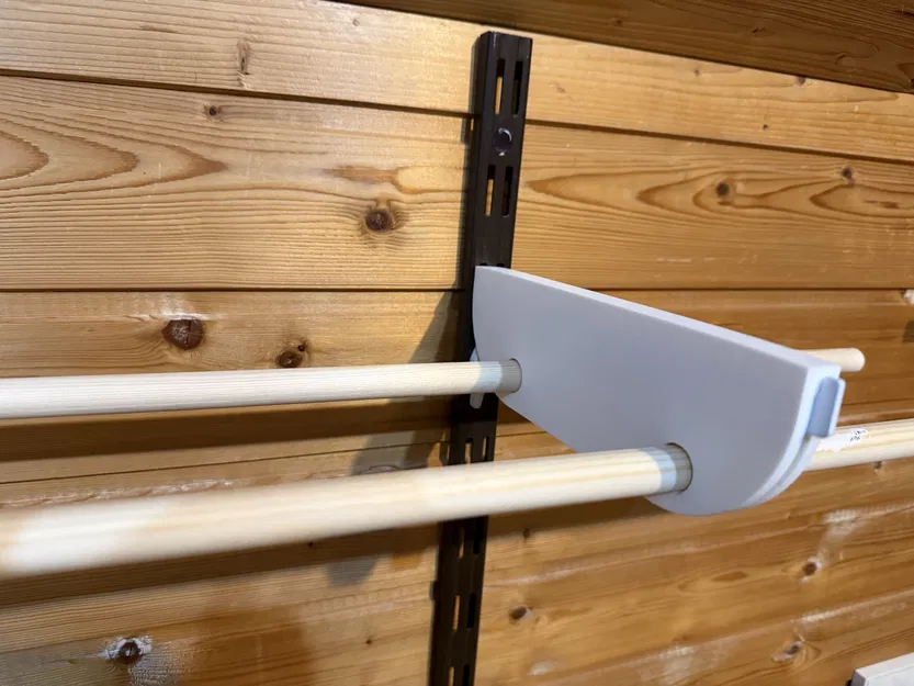 Giá đỡ cuộn filament cho tay kệ kim loại (Shelf Bracket Spool holder) - Image 2