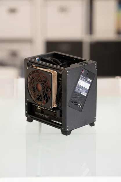 BeamCase SFF - giá gắn FlexATX phía trước (front FlexATX mount) - Image 5