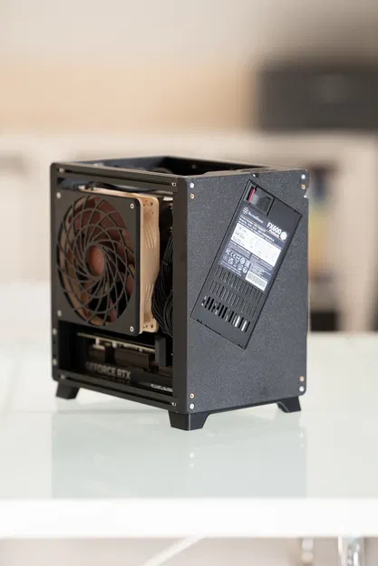 BeamCase SFF - giá gắn FlexATX phía trước (front FlexATX mount) - Image 6