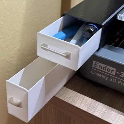 Ngăn kéo (Drawers) cho Creality Ender 3 V3 Plus – Hộp bên trái