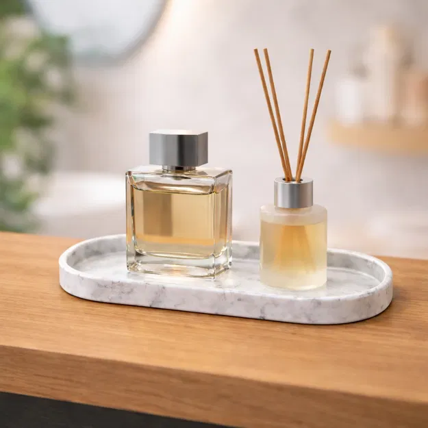 Khay Đựng Đồ Phòng Tắm Tối Giản (Minimalist Bathroom Organizer Tray) - Image 1