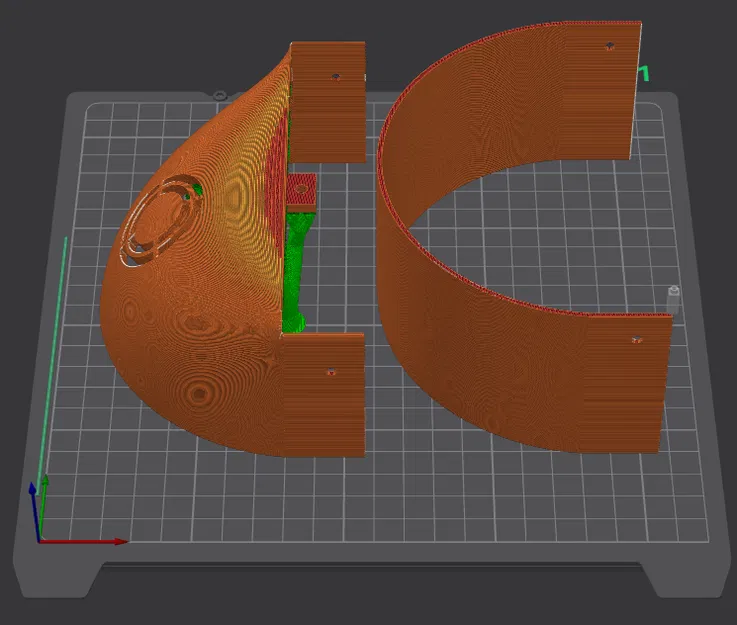 Nắp vỏ cắt ra để cần ít support hơn - Image 2