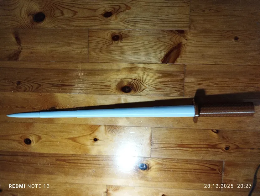 Katana gấp gọn (Foldable Katana) – print-in-place - Image 1