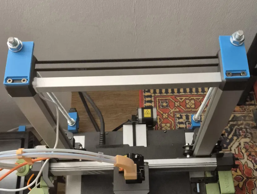 (REMIX) Khung chống rung Kobra 3 v1/v2 bản ốc lục giác (không khoan) - Image 4