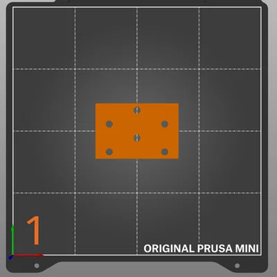 Flachverbinder 60x40mm (tham chiếu DIN EN 14545) – 6 lỗ khoan lệch