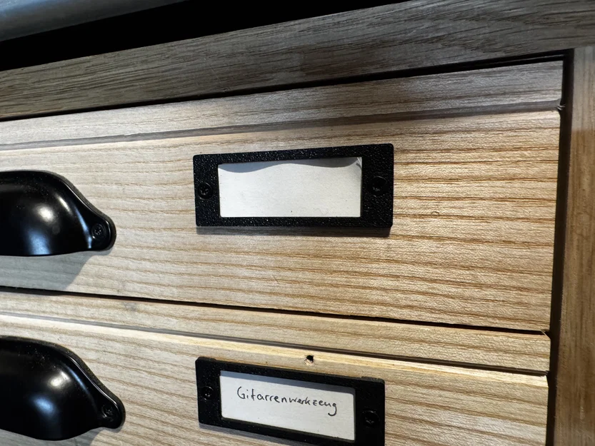 Khay/Gá Gắn Nhãn Cho Ngăn Kéo 45×18mm - Image 2