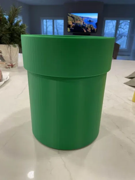 Thùng rác Ống Mario (Mario Pipe Trash Can) - Image 1