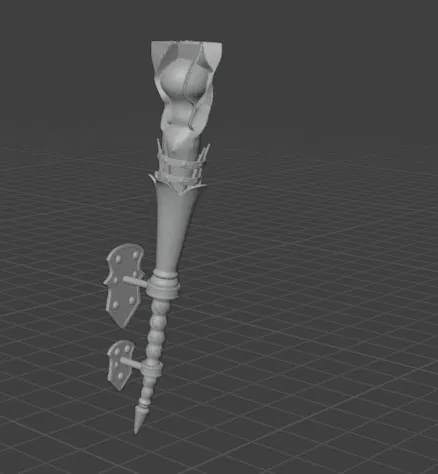 Pochodnia / Torch / Đuốc Trung Cổ (Medieval Torch) - Image 2