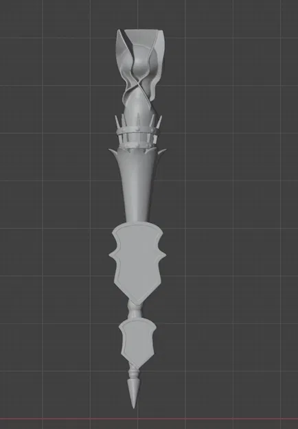 Pochodnia / Torch / Đuốc Trung Cổ (Medieval Torch) - Image 6