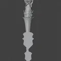 Pochodnia / Torch / Đuốc Trung Cổ (Medieval Torch) - Thumbnail 6
