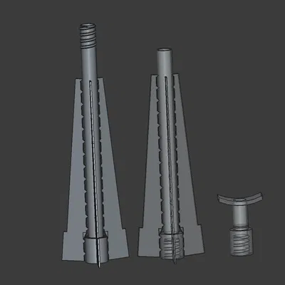 Blowgun – Ống thổi lắp vặn ren