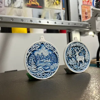 Ornament Giáng Sinh Hueforge (Hueforge Christmas Ornaments)