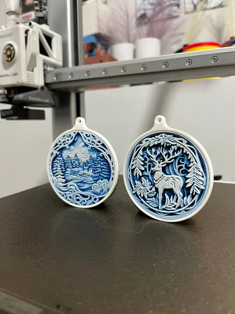 Ornament Giáng Sinh Hueforge (Hueforge Christmas Ornaments) - Image 3