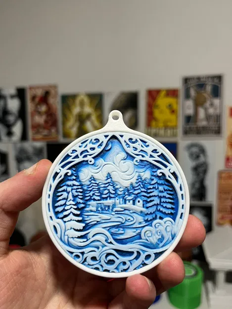 Ornament Giáng Sinh Hueforge (Hueforge Christmas Ornaments) - Image 5