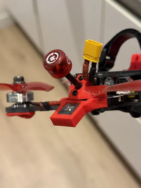 Ngàm giữ GPS cho ImpulseRC Micro Apex 120 (Foxeer M10Q 120) – phẳng & cong 30° - Image 2