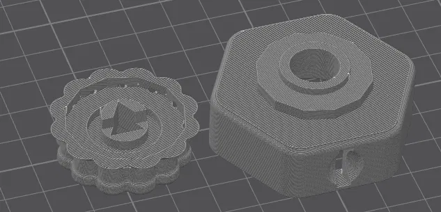 Cụm top cải tiến cho Elastic Nerf Half Dart Grenade của Astropulse - Image 1