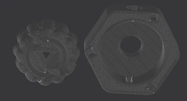 Cụm top cải tiến cho Elastic Nerf Half Dart Grenade của Astropulse - Image 2