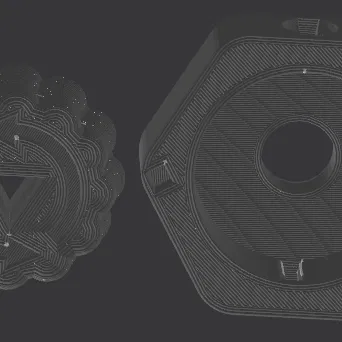 Cụm top cải tiến cho Elastic Nerf Half Dart Grenade của Astropulse