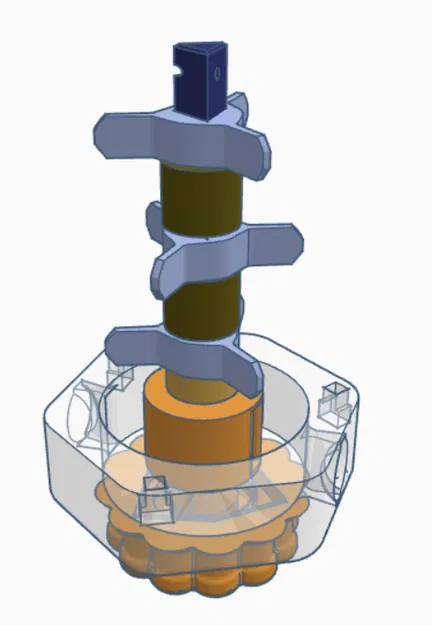 Cụm top cải tiến cho Elastic Nerf Half Dart Grenade của Astropulse - Image 5