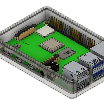 Vỏ snap cho Raspberry Pi 4B