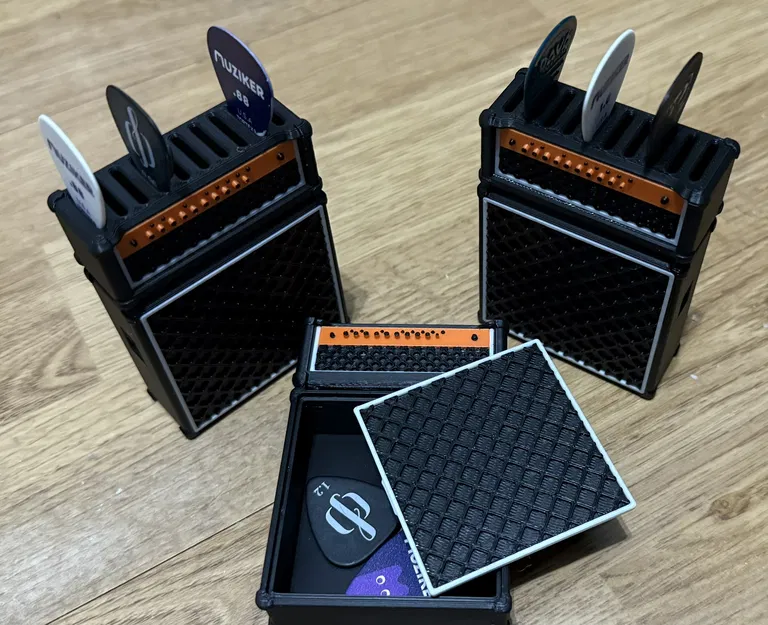 Khay Đựng Pick - Kiểu Amp kèm hộp đựng pick - Image 1