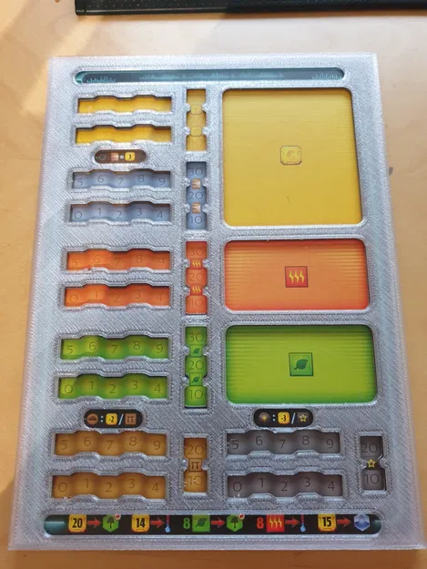 Overlay player board Terraforming Mars: Ares Expedition (fully enclosed) - Image 1