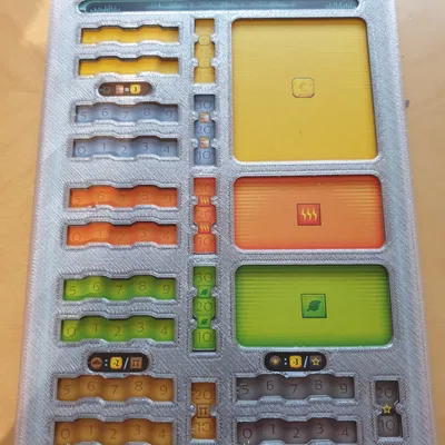 Overlay player board Terraforming Mars: Ares Expedition (fully enclosed)