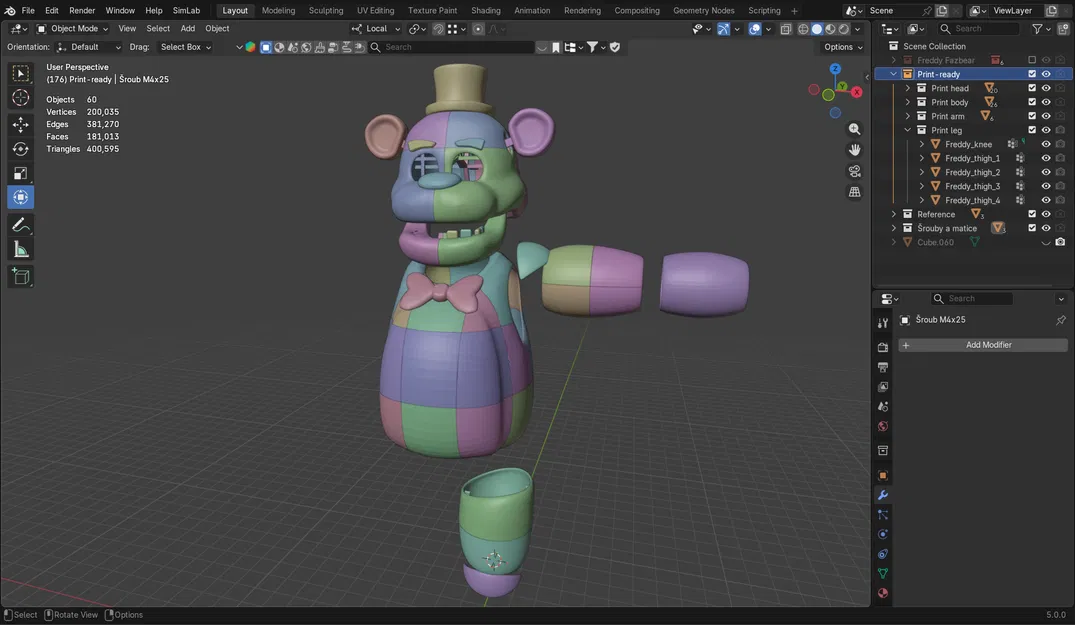 Bộ Cosplay Freddy Fazbear Full-Body Suit (FNaF) dạng mặc được - Image 25