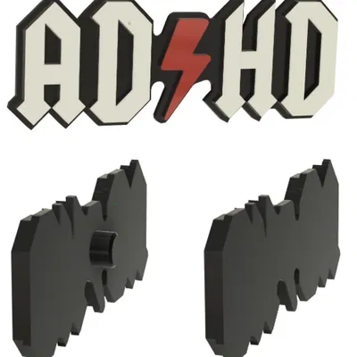 Charm ADHD phong cách AC/DC (+phù hợp Teufel MYND)