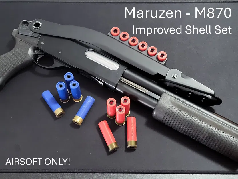 Maruzen M870 - Bộ Shell Cải Tiến - Airsoft - Tải Miễn Phí - Image 1