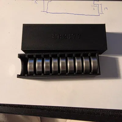 Hộp đựng pin 10 x CR2477