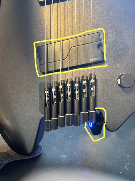 Kẹp gài dây đeo đàn cho Joyo JW-06 Wireless Transmitter - Image 2